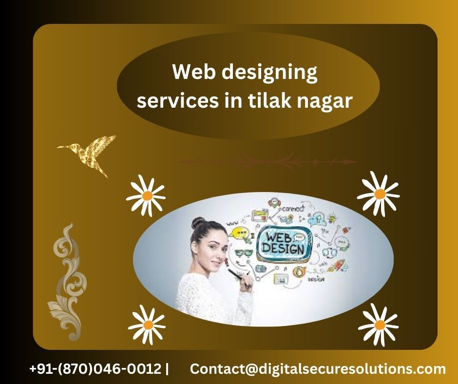 Web designing services in tilak nagar