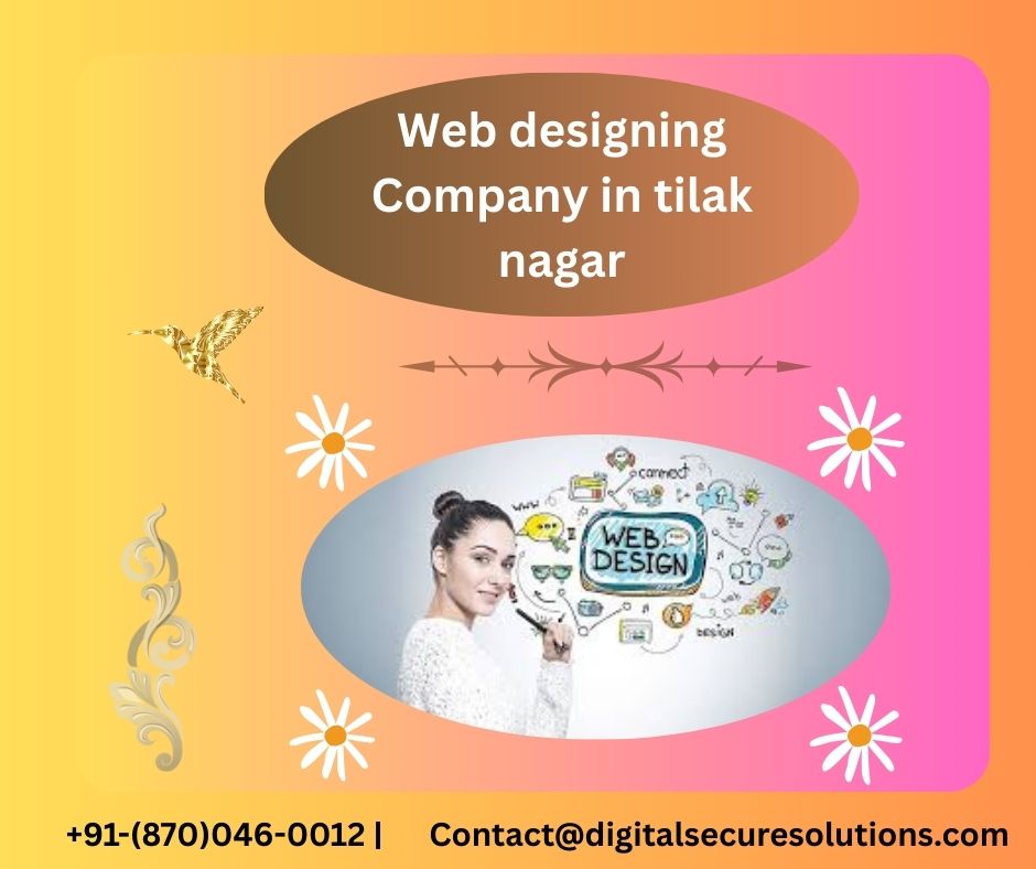 Web designing Company in tilak nagar